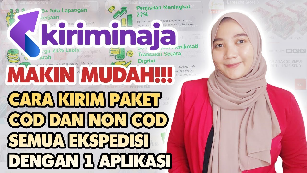 CARA KIRIM PAKET COD DAN NON COD DALAM 1 APLIKASI UNTUK SEMUA EKSPEDISI