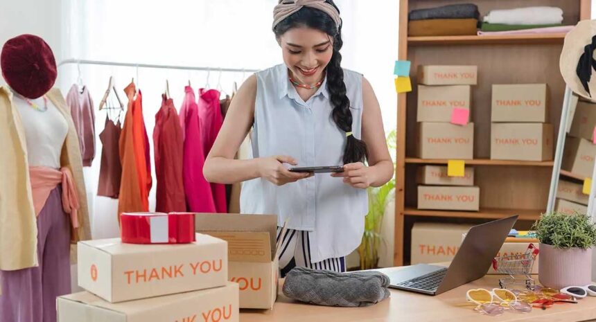 cara memulai bisnis online shop baju