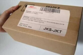 cara menulis alamat paket barang j&t