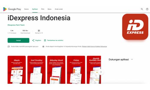 cara mengecek resi id express