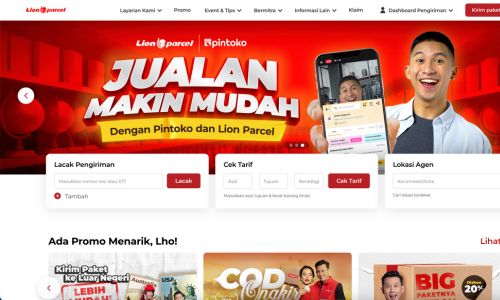 cara mengecek resi lion parcel