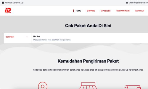 cara mengecek resi id express