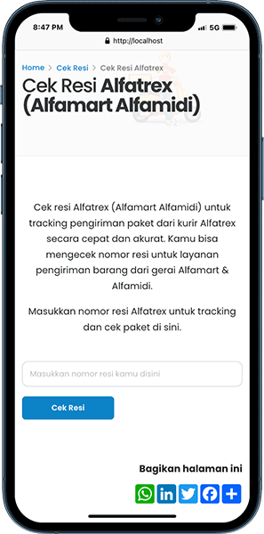 tracking alfatrex